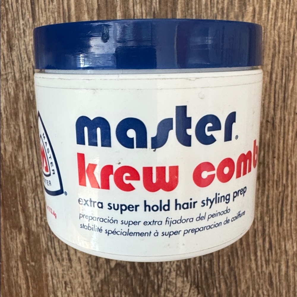 Master Krew Comb Hair Styling Pomade - 4 oz Extra Super Hold Hair Styling Prep
